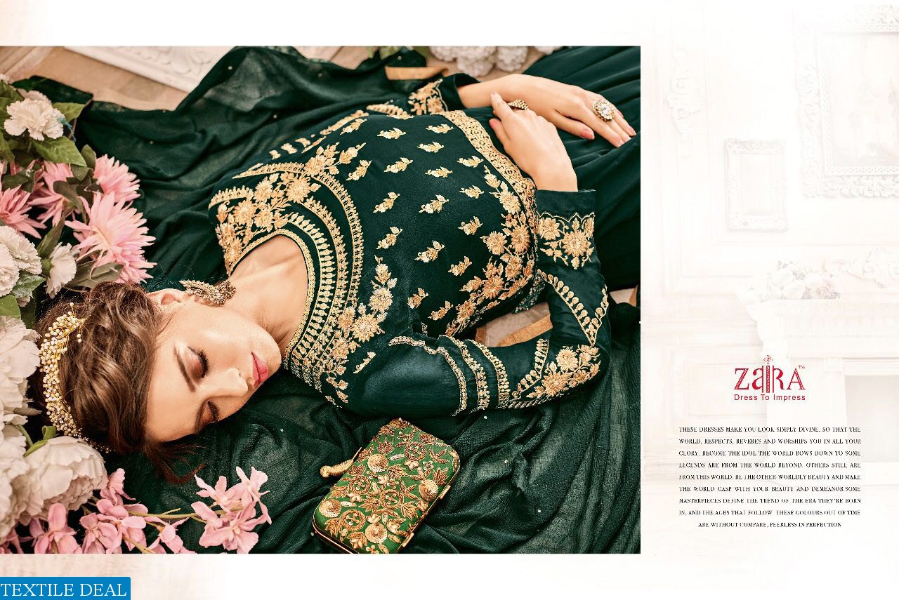 Zaira mastani Wholesale Designer heavy anarkali Salwar suits